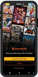 Crunchyroll apk screen shots 2