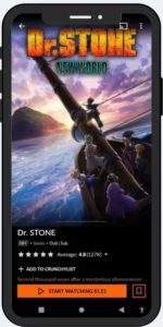 Crunchyroll apk screen shots 3